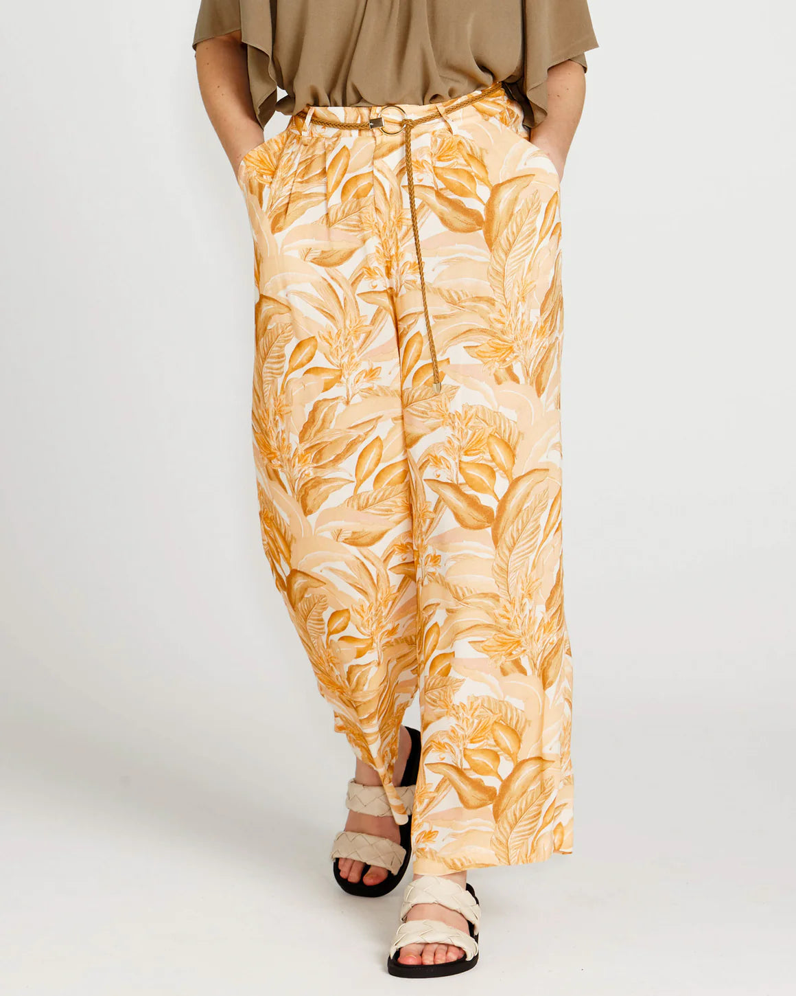 Portia Wide Leg Pants Palm Springs