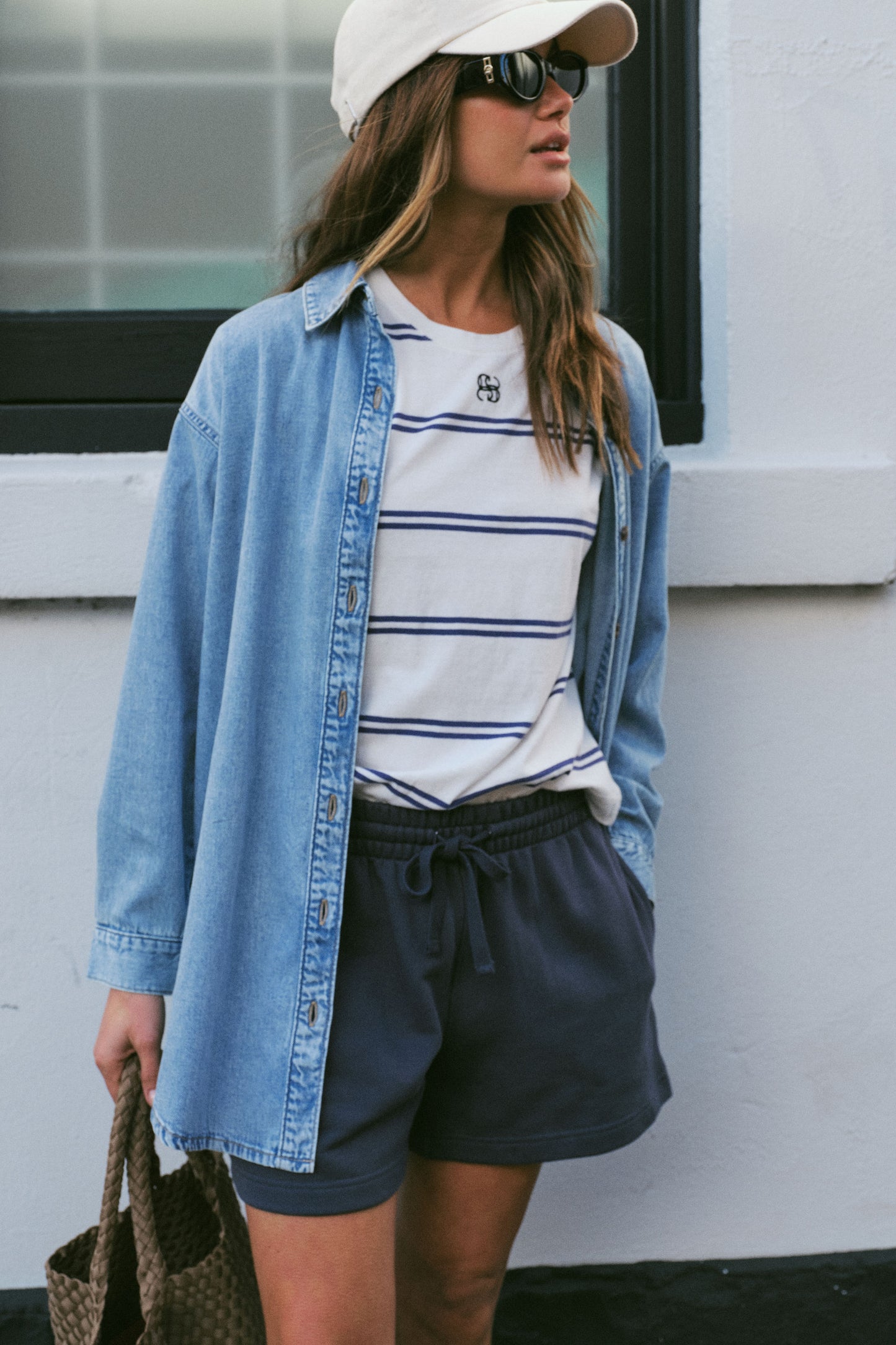 Longline Denim Shirt