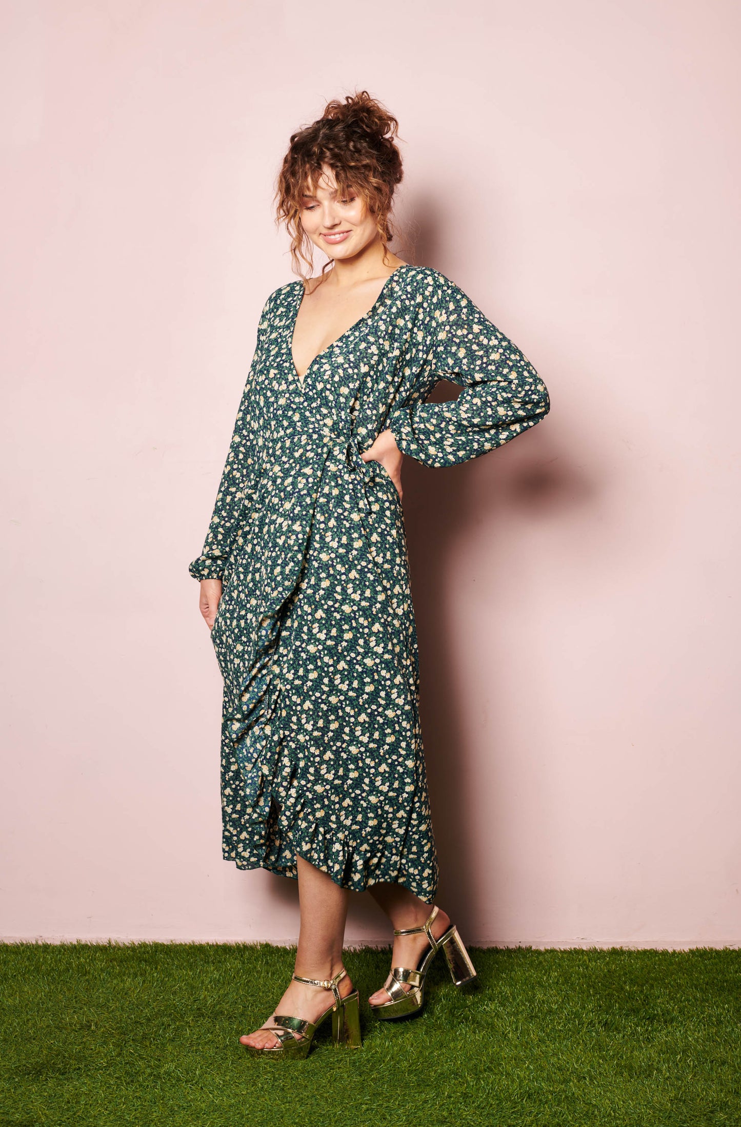 Marjorie Ditsy Floral Dress