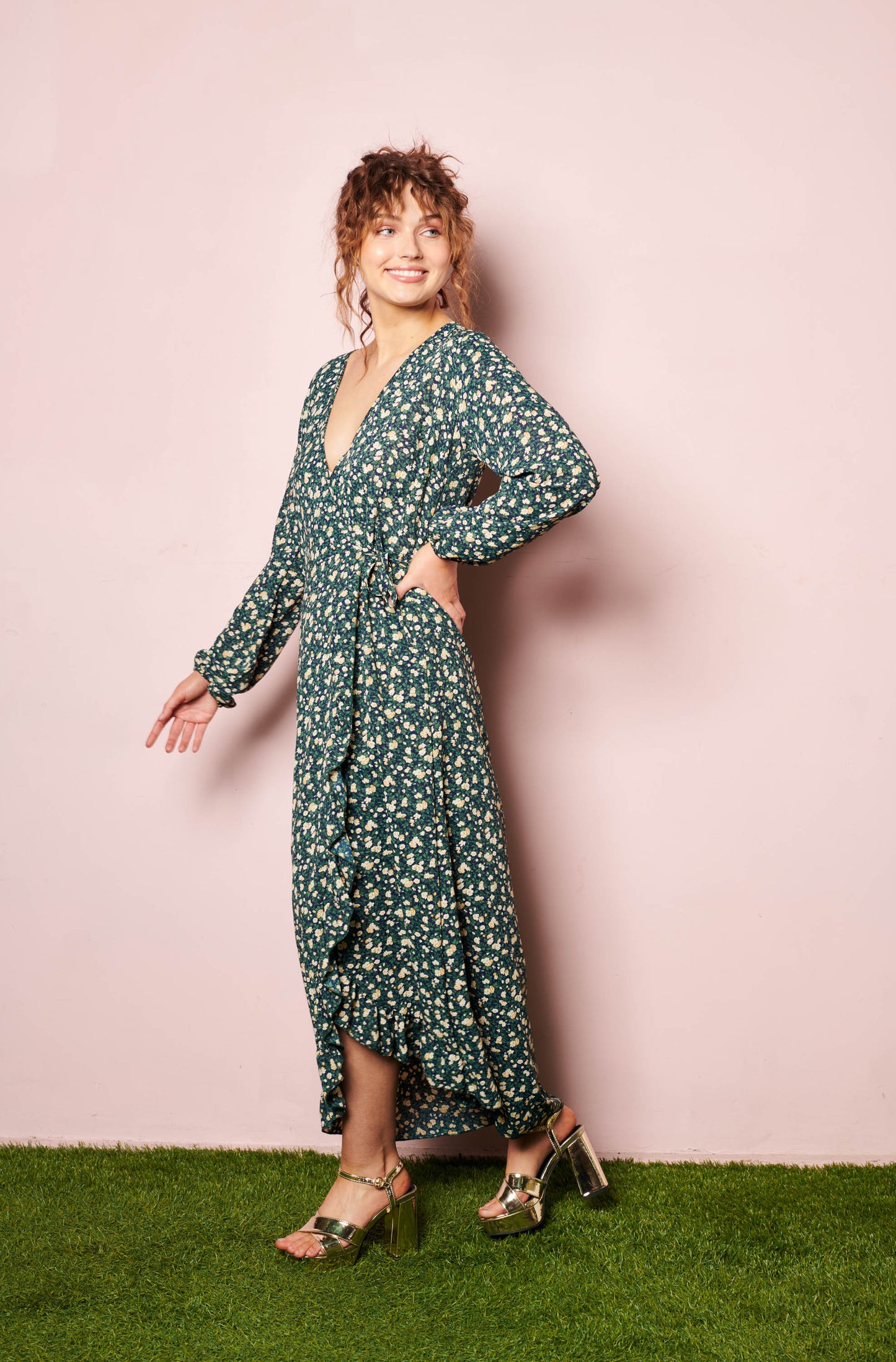 Marjorie Ditsy Floral Dress