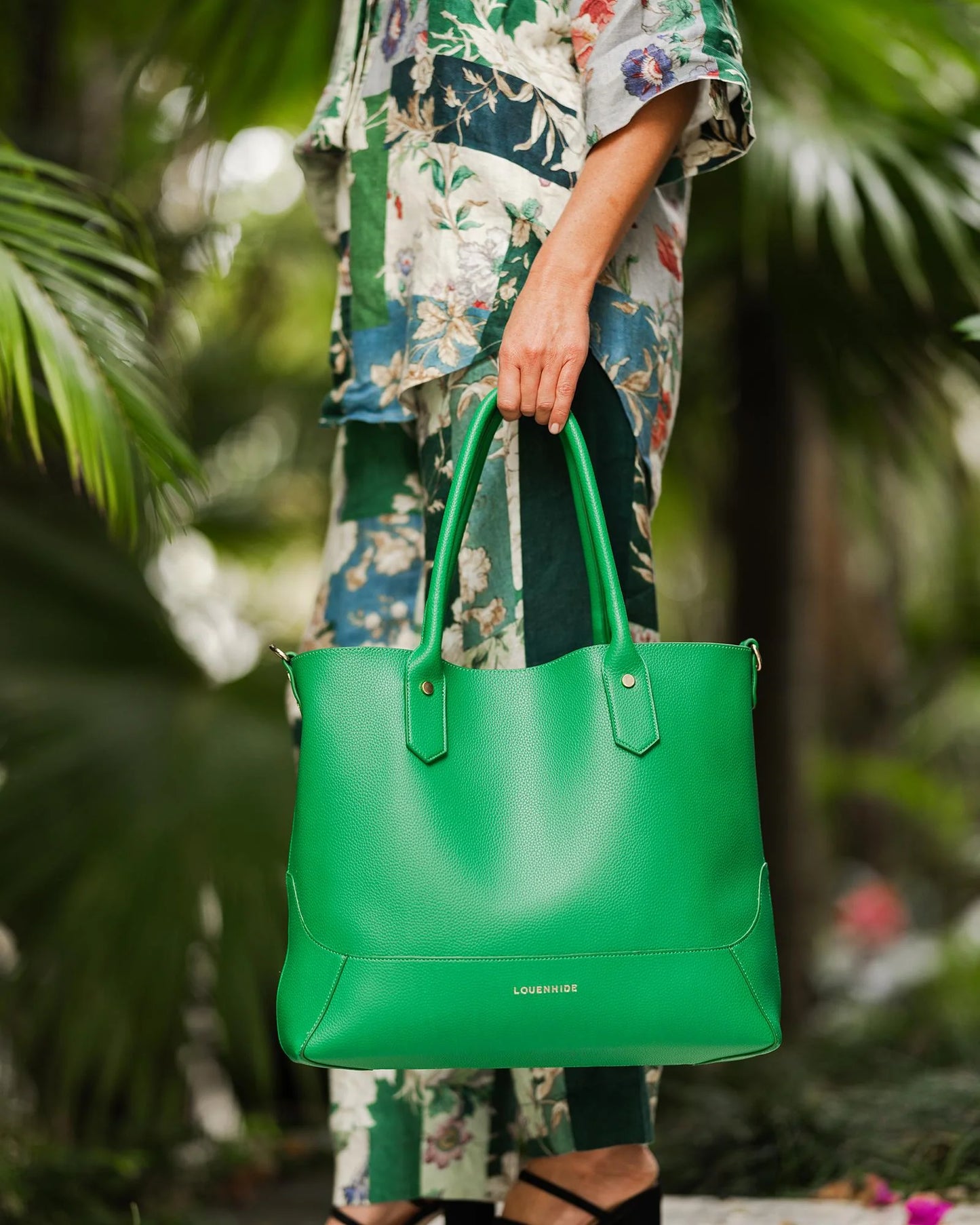 Portsea Tote Bag Apple Green