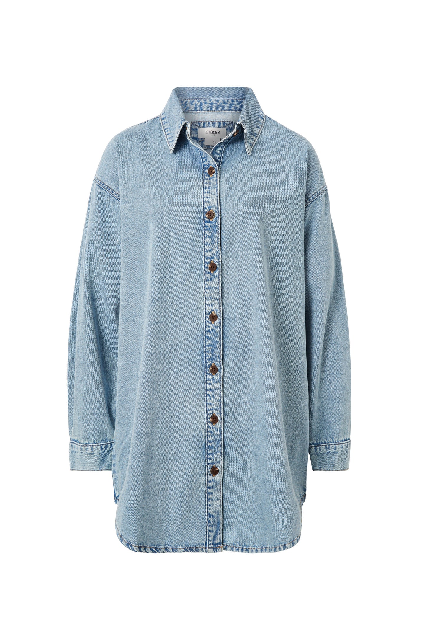 Longline Denim Shirt