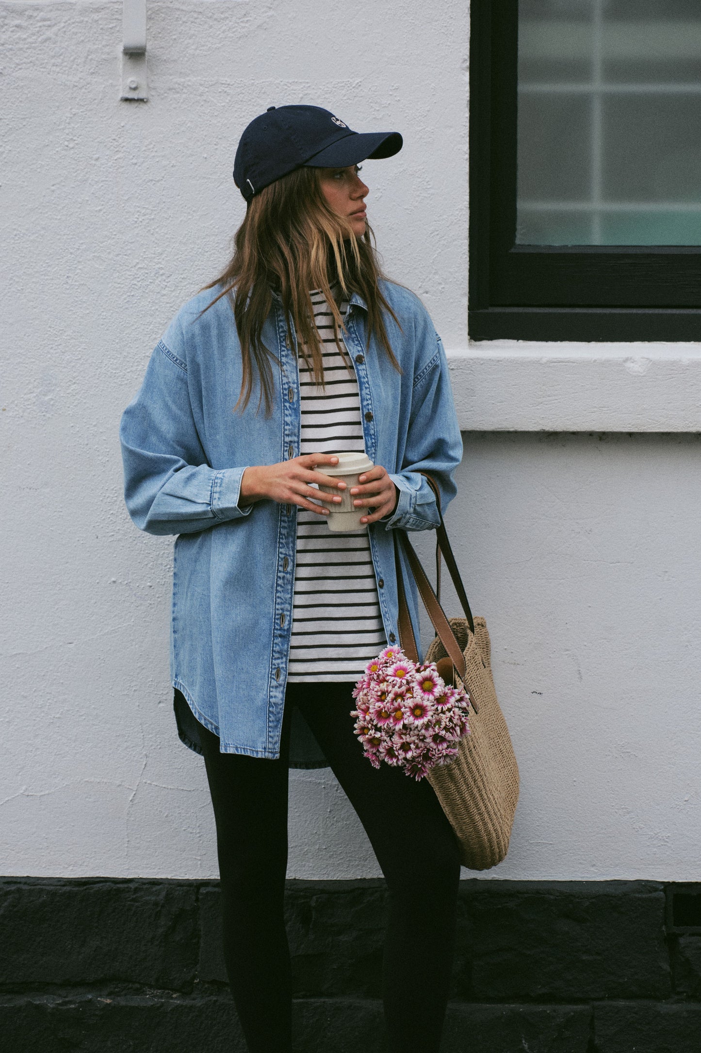 Longline Denim Shirt