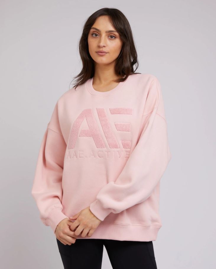 Base Active Crew Pink