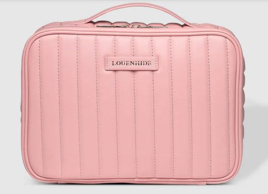 Maggie Cosmetic Case Pale Pink