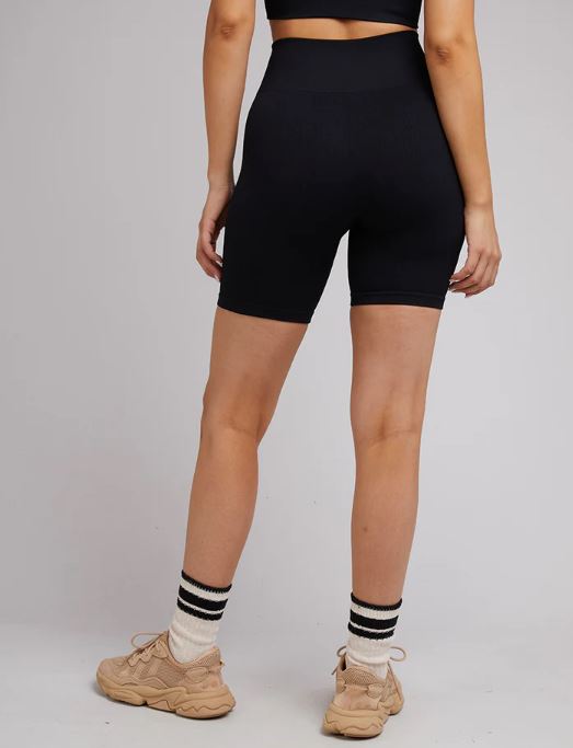 Remi Rib Bike Short Black