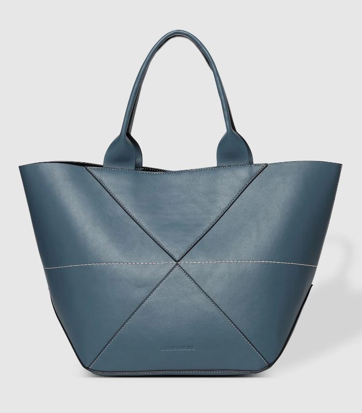 Roma Tote Bag Steel Blue