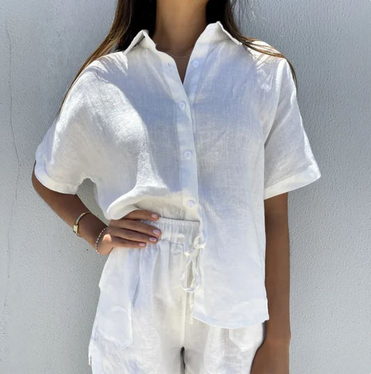 Bronte Shirt White