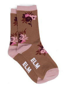 Posy Floral Ankle Sock 2pk