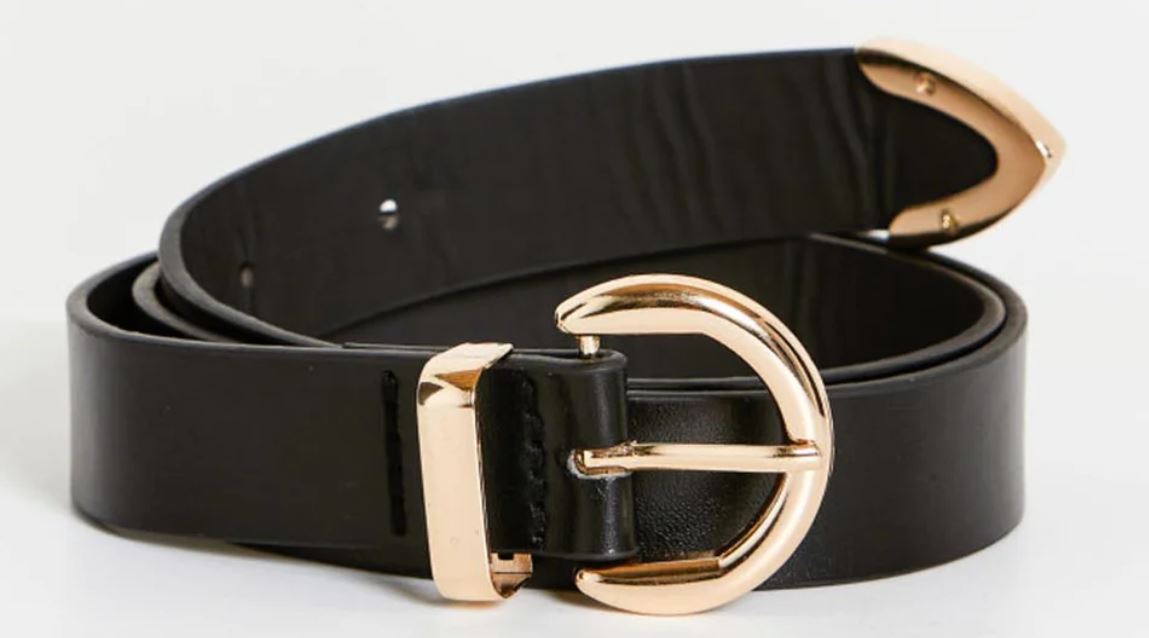 Macy Classic Belt Black