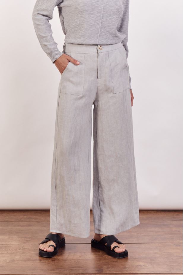 Jude Linen Pants Duck Egg