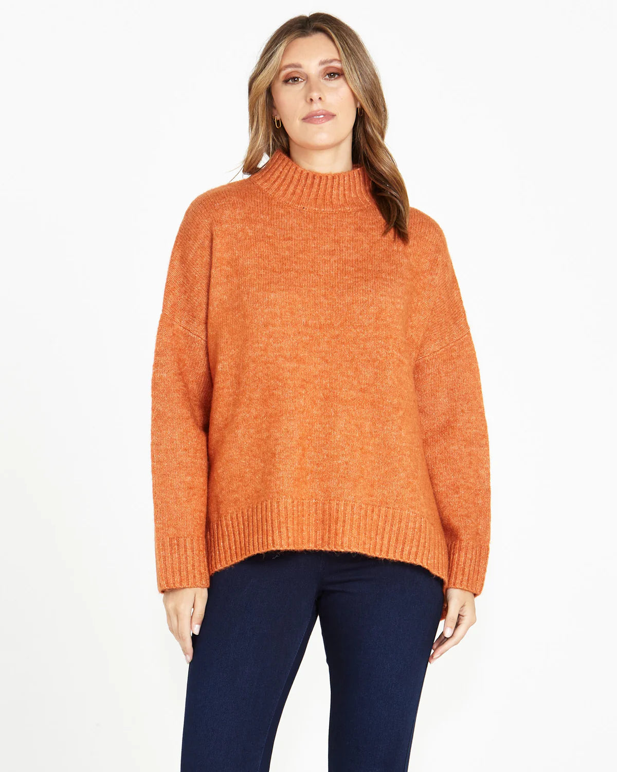 Luna Knit Jumper - Amber