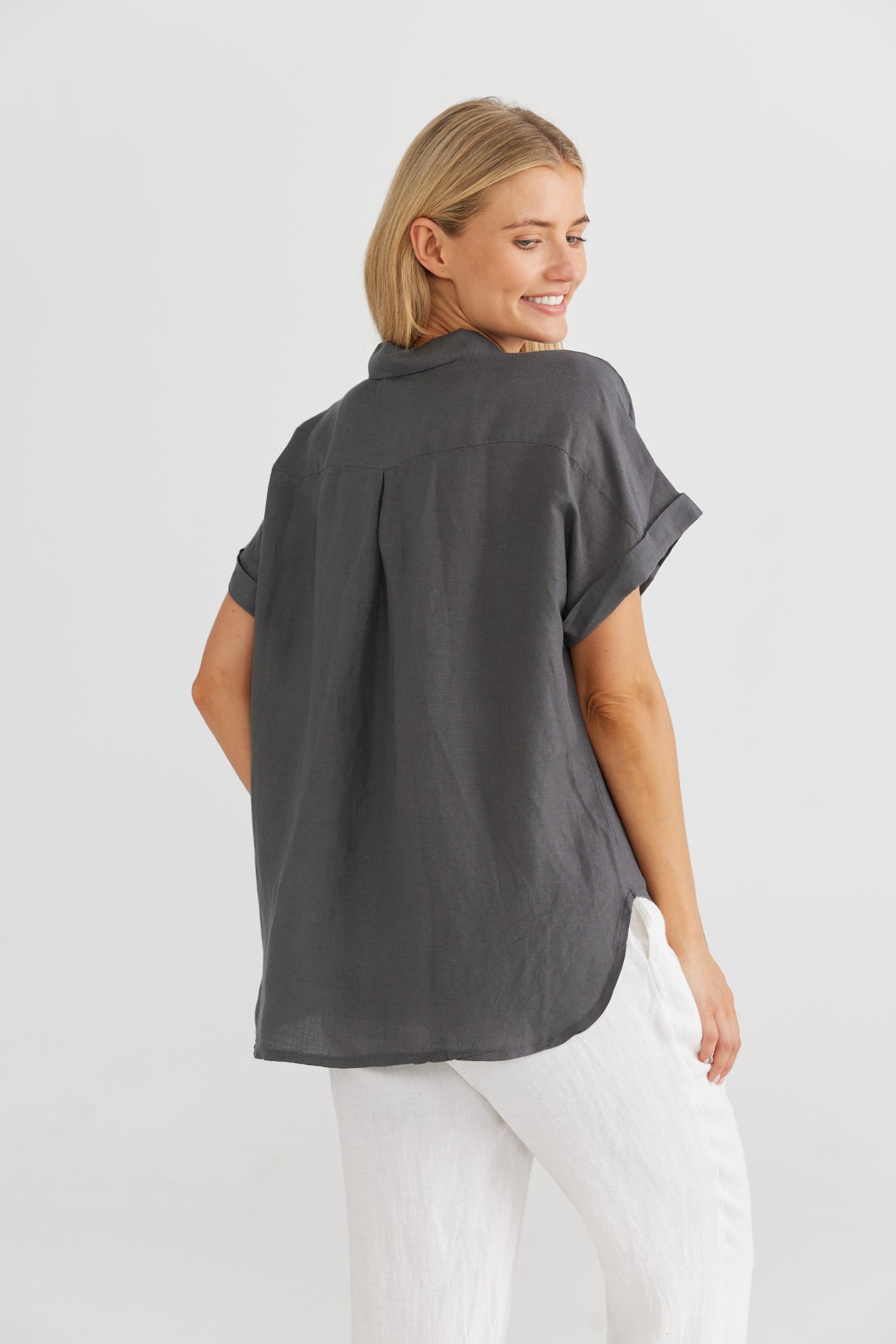 Dune Shirt - Charcoal