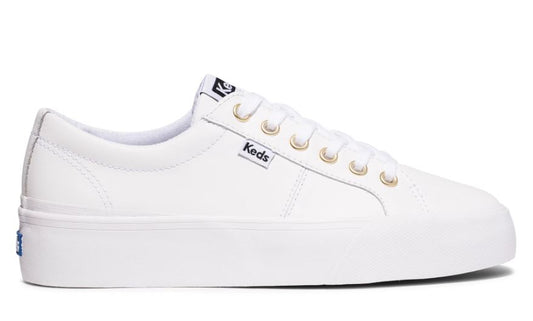 Jump Kick Duo Leather White