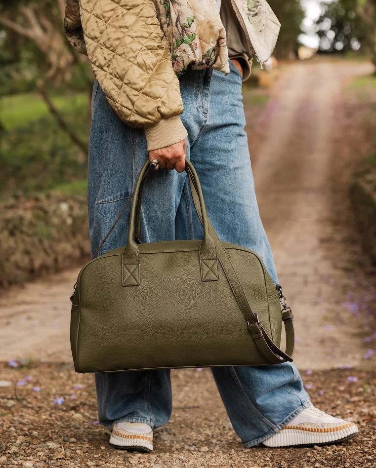 Milano Khaki Travel Bag