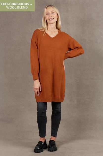 Paarl Midi Knit Ochre One Size