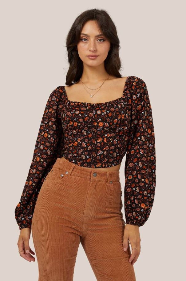 Luna Floral Top