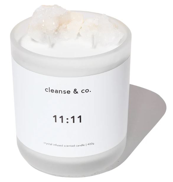 11:11 Intention Crystal Candle 200g