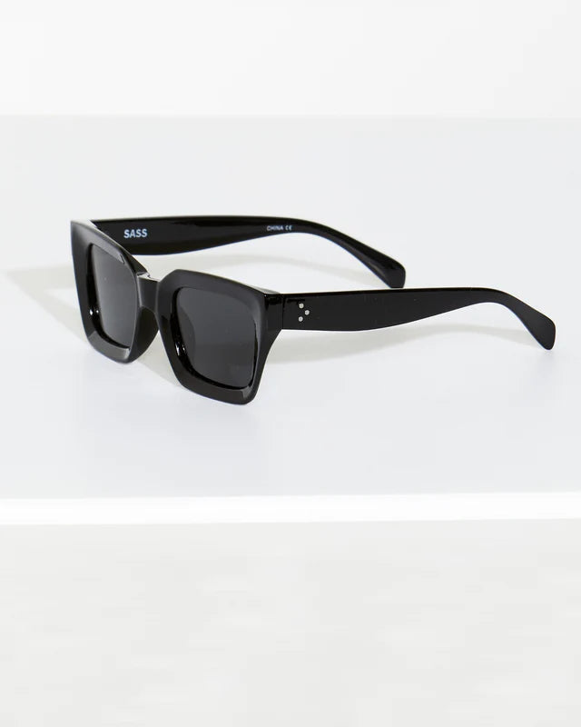 Sass Orchid Sunglasses - Black