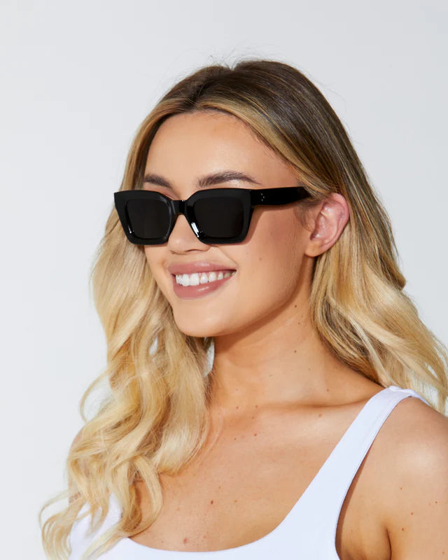 Sass Orchid Sunglasses - Black