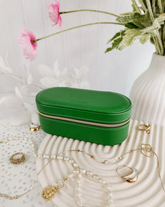 Charlee Jewellery Box - Apple Green