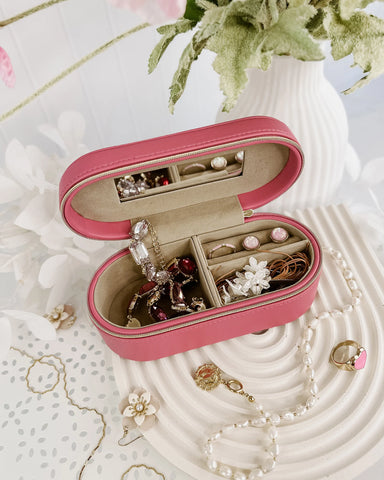 Charlee Jewellery Box - Pink