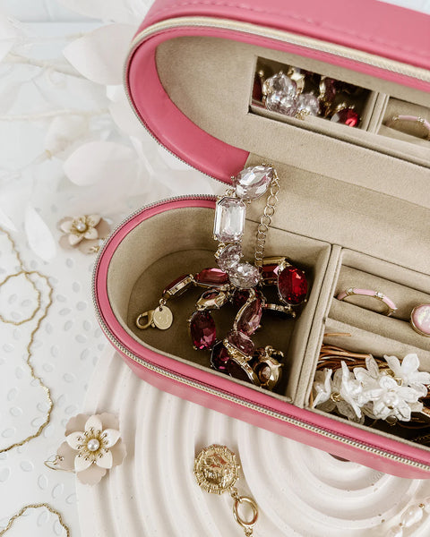 Charlee Jewellery Box - Pink