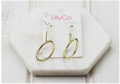 LillyCo Large Ring Earring