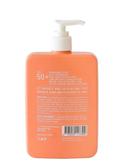 Sensitive Sunscreen Lotion SPF 50+