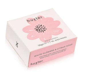 Mini Boxed Guest Soap - Pastel Pink Flower - W/Flowers & Citrus 50gm